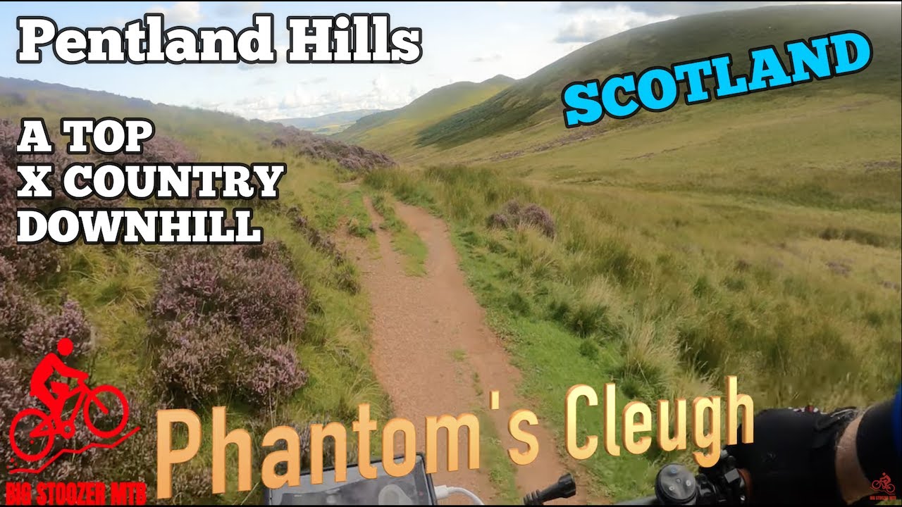 Thrilling Downhill MTB Ride in Phantom's Cleugh | Pentland Hills