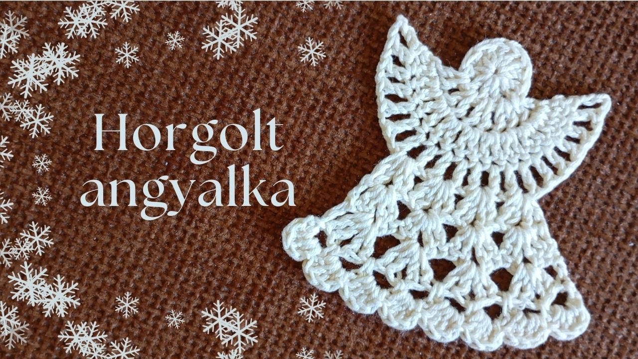 Horgolt angyal / Crochet guardian angel