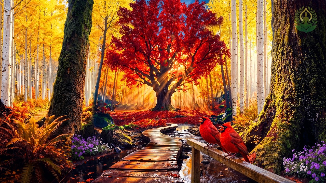 (No Ads) Autumn Relaxing Music 2026 🍂 Peaceful Melodies to Calm Your Mind & Release Stress
