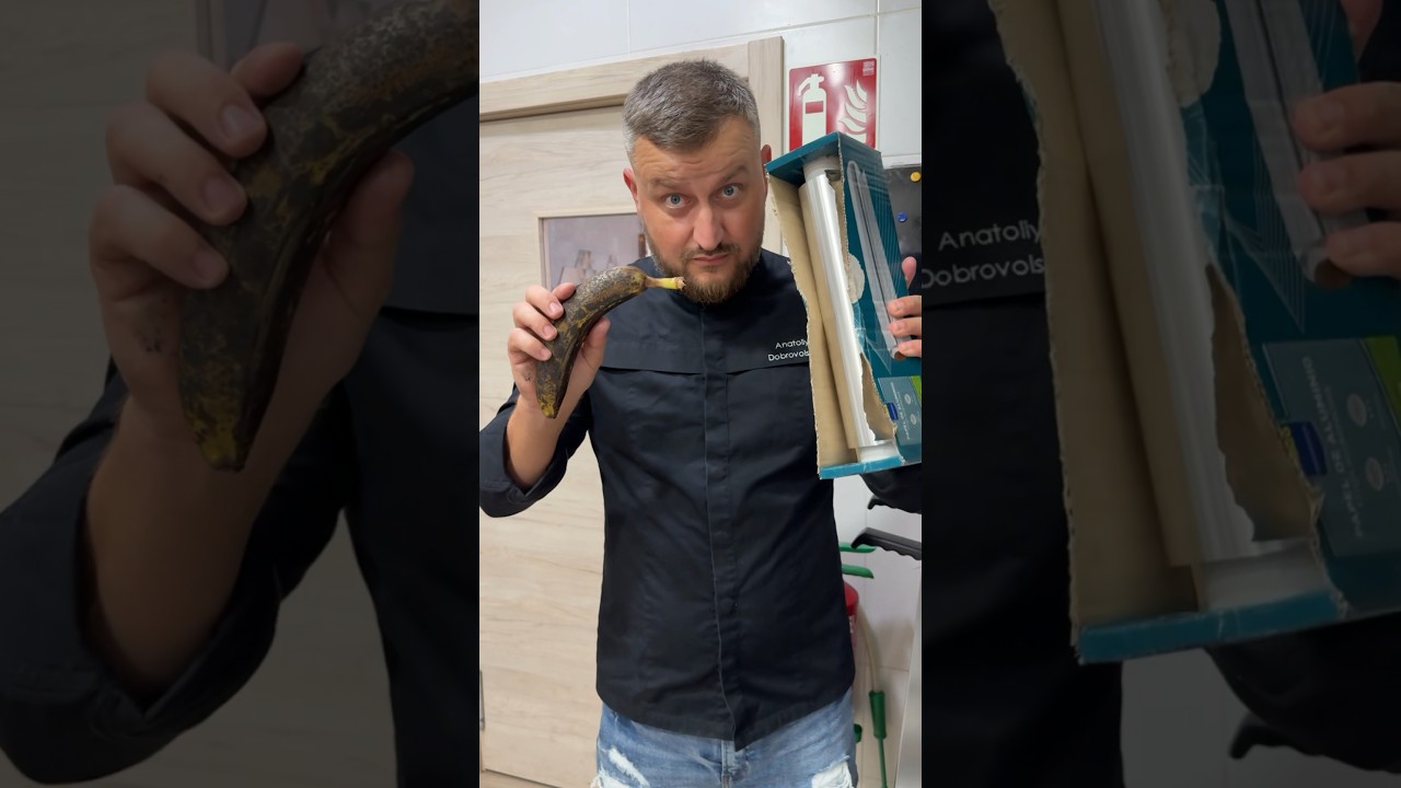 Turning a Black Banana Back to Yellow? 🍌✨ Hack Test!
