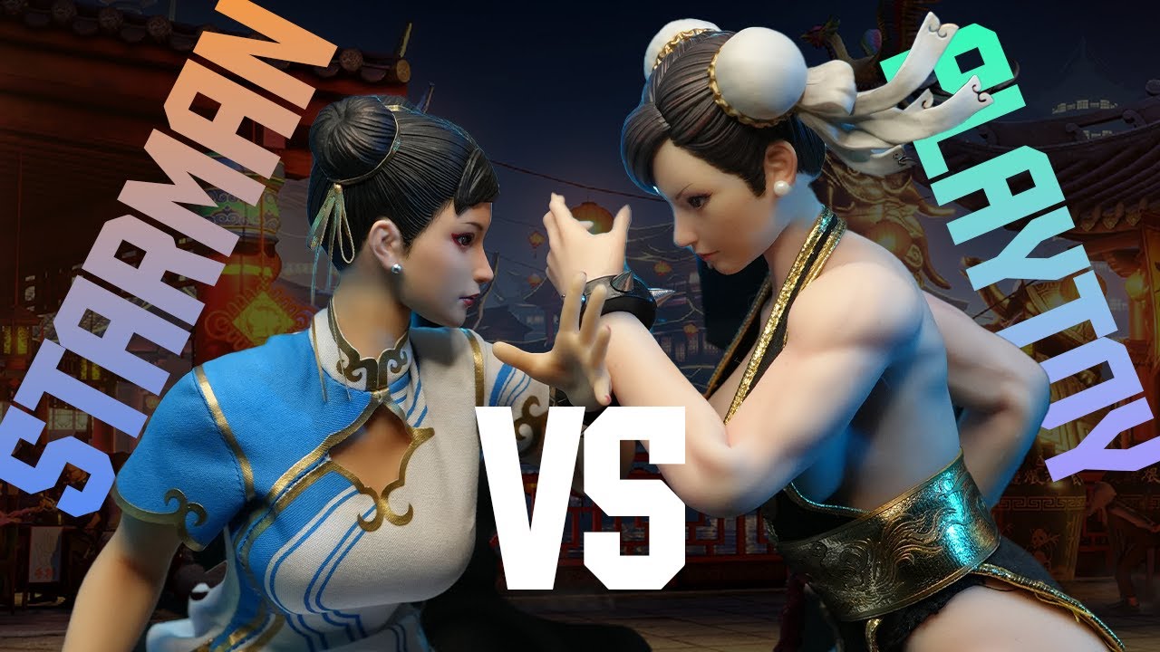 Starman vs Playtoy Chun Li SF6 | 1/6 Scale Silicone Figure Unboxing, Street Fighter 6 Review