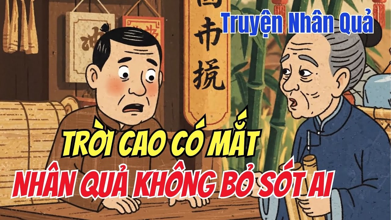 Chuyện Nhân Quả: Trời Cao Có Mắt Nhân Quả Báo Ứng Không Bỏ Sót Một Ai