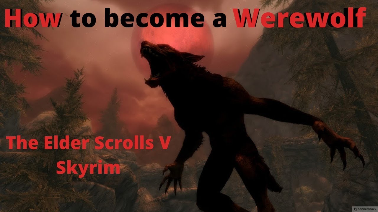 How to Become a Werewolf in Skyrim (The Elder Scrolls V)