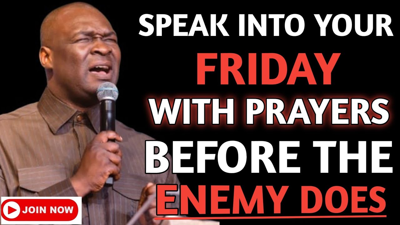[Friday 20th February,2026] SPEAK INTO YOUR FRIDAY BEFORE THE ENEMY DOES -Apostle Joshua Selman