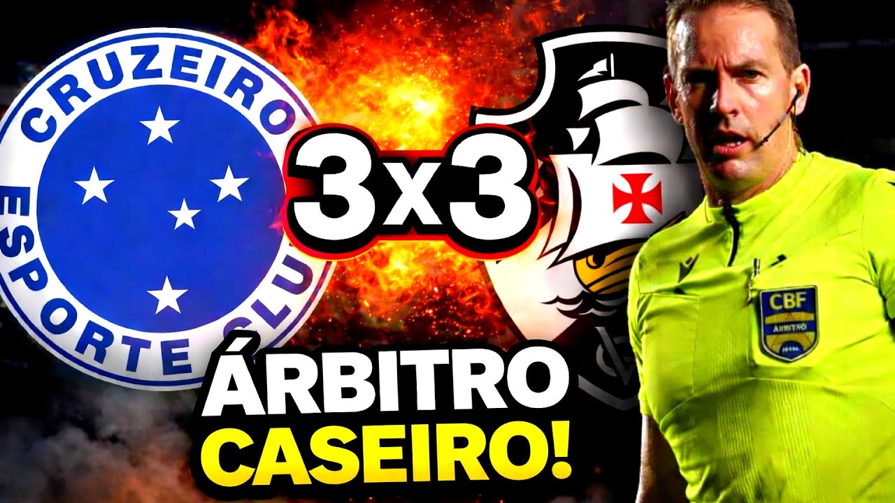 Vasco prejudicado? Polêmica da arbitragem no 3x3 contra o Cruzeiro!