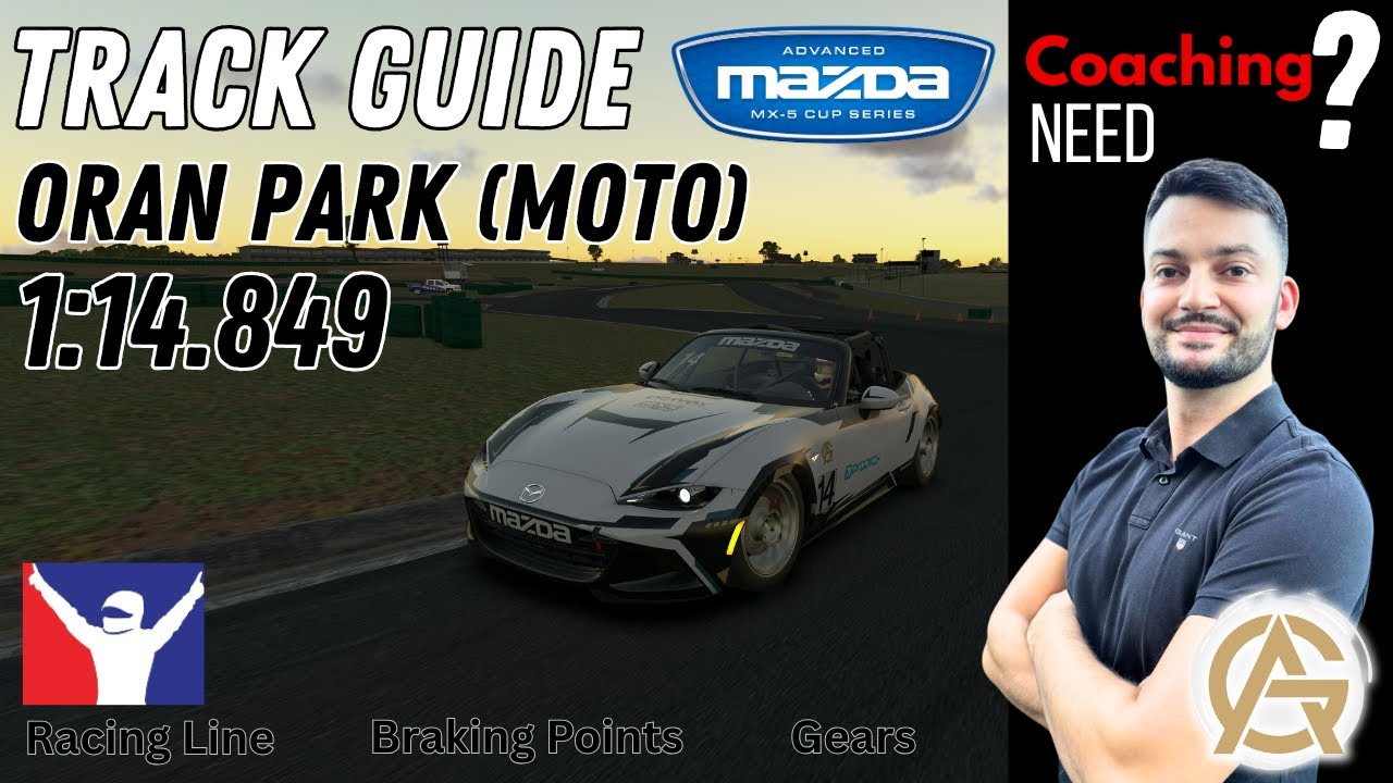 Oran Park MX5 Track Guide Faster Laps on iRacing