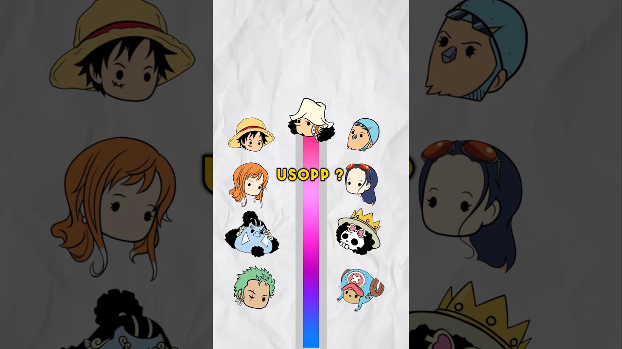 CLOSEST STRAWHAT TO USOPP ? #anime #onepiece #luffy #usopp