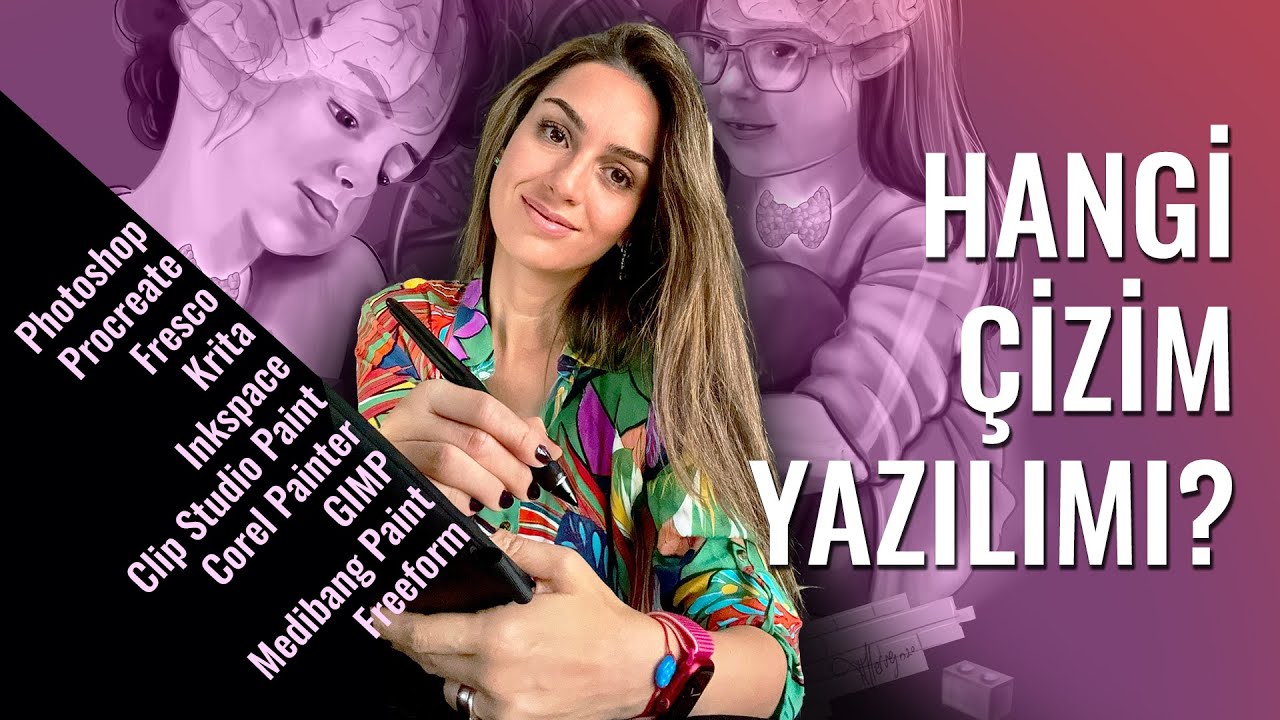 Hangi çizim yazılımı? Photoshop, Procreate, Fresco ve diğerleri