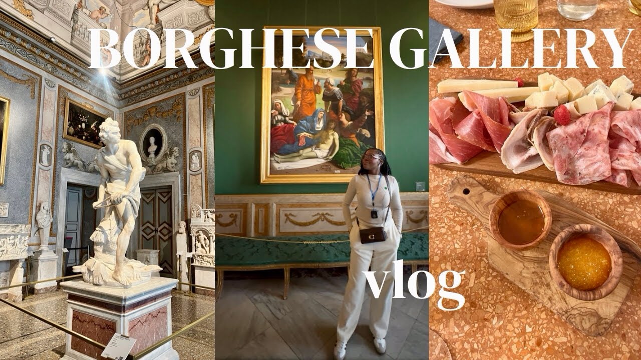Italy Vlog 6: A Day at the Borghese Gallery + Lunch at Six Senses