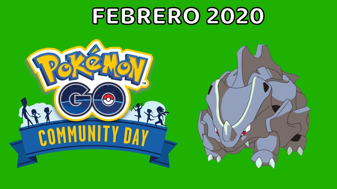 COMMUNITY DAY DE RHYHORN