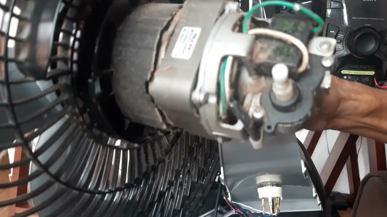Ventilador com fusível queimado, dois testes diferente de como descobrir sem abrir motor.
