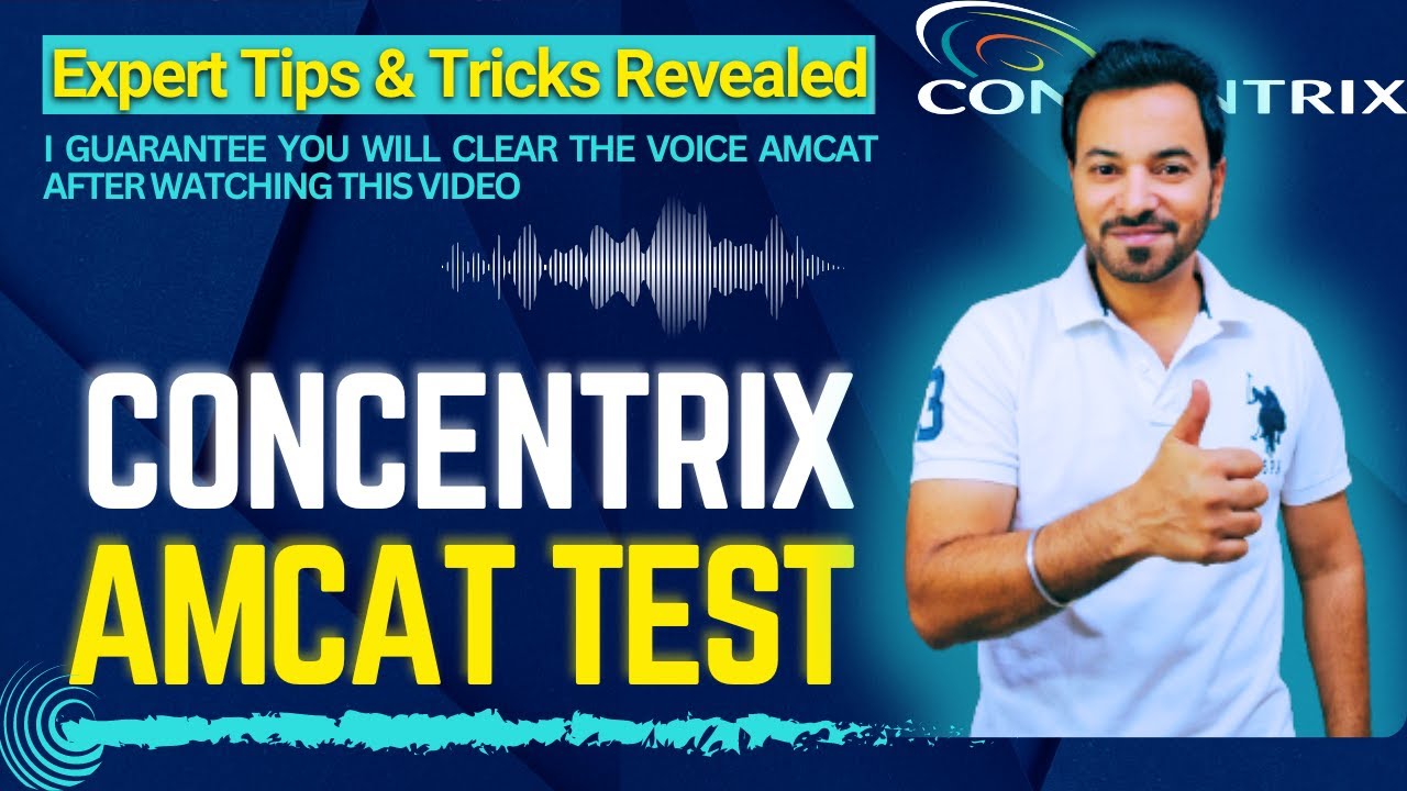 Голосовой тест AMCAT | Тест AMCAT для Concentrix | Подготовка к тесту AMCAT | Concentrix