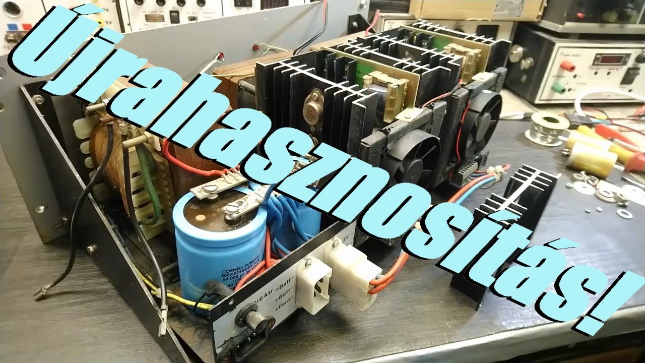 Schmitt Elektronik EV24 Kimenőtranszformátoros erősítő.
