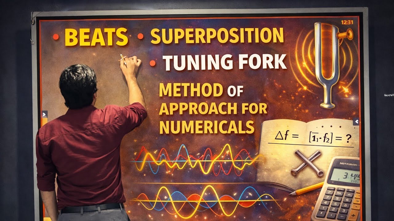 Beats || Waves || Superposition || Tuning Fork