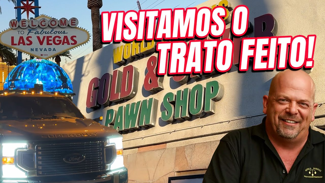 VISITAMOS A LOJA DO RICK HARRISON DO TRATO FEITO
