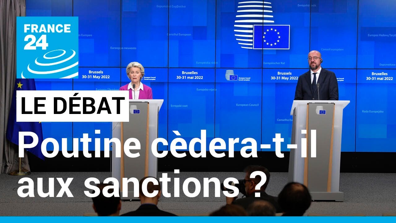 Embargo europ&eacute;en sur le p&eacute;trole russe : Poutine c&egrave;dera-t-il aux sanctions ? &bull; FRANCE 24