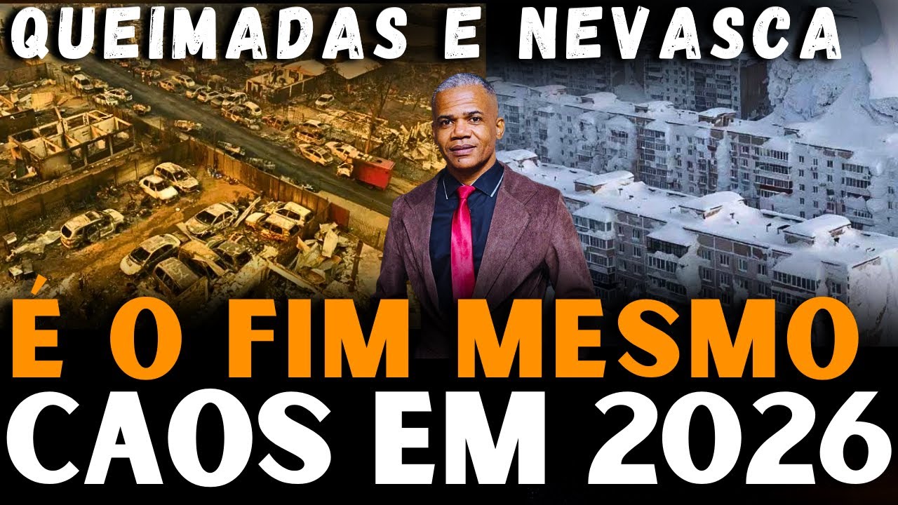 ALERTA URGENTE 2026 EM CAOS