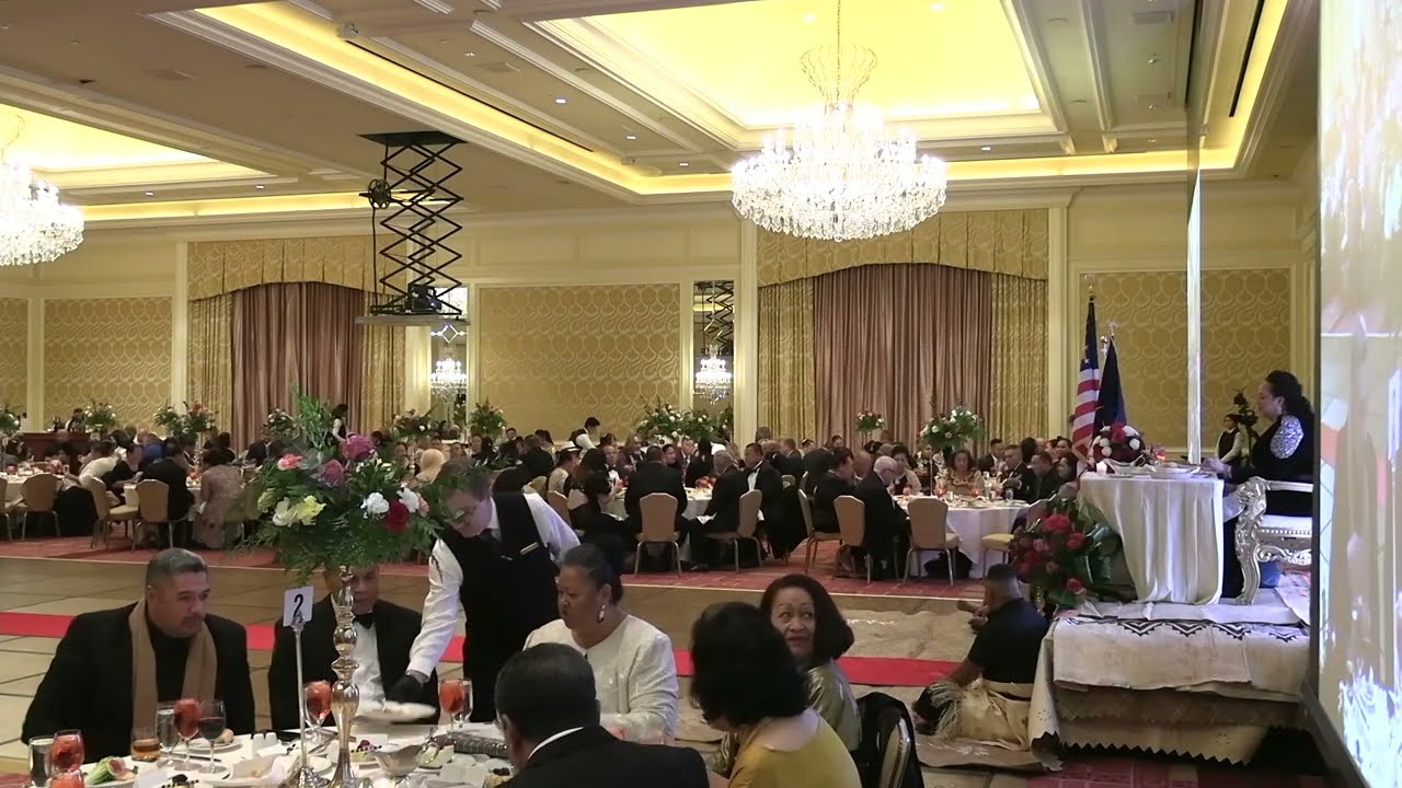 The Golden Gala w/ HRH Princess Angelika Latufuipeka Tuku'aho