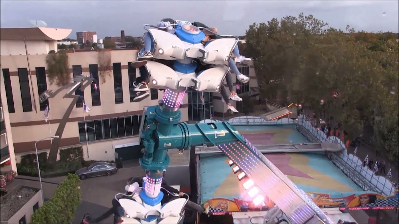 Dance Mix (Jarno Otten) offride met beelden vanuit het reuzenrad  kermis Weert 2019