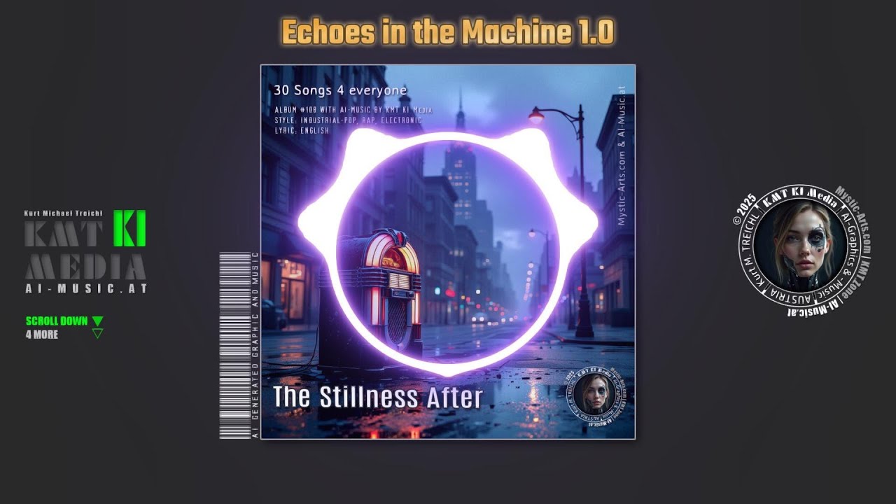 The Stillness After &mdash; KI‑Musik Full Album | Industrial‑Pop, Rap, Electronic