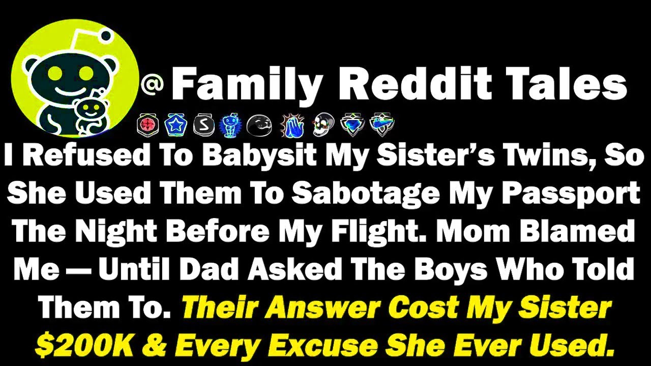I Refused To Babysit My Sister’s Twins, So She Used Them To Sabotage My Passport The Night Before My