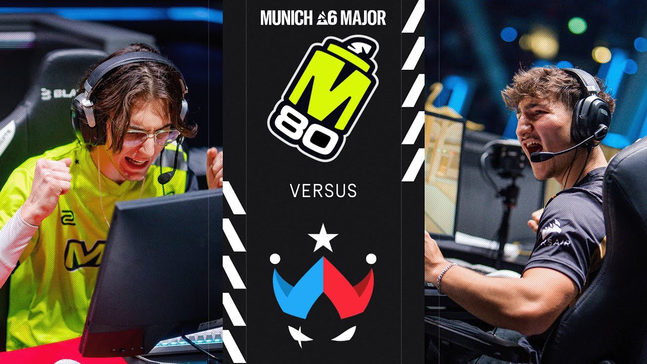 M80 vs. Wildcard // Munich Major Playoffs - Lower bracket semifinal // Day 8