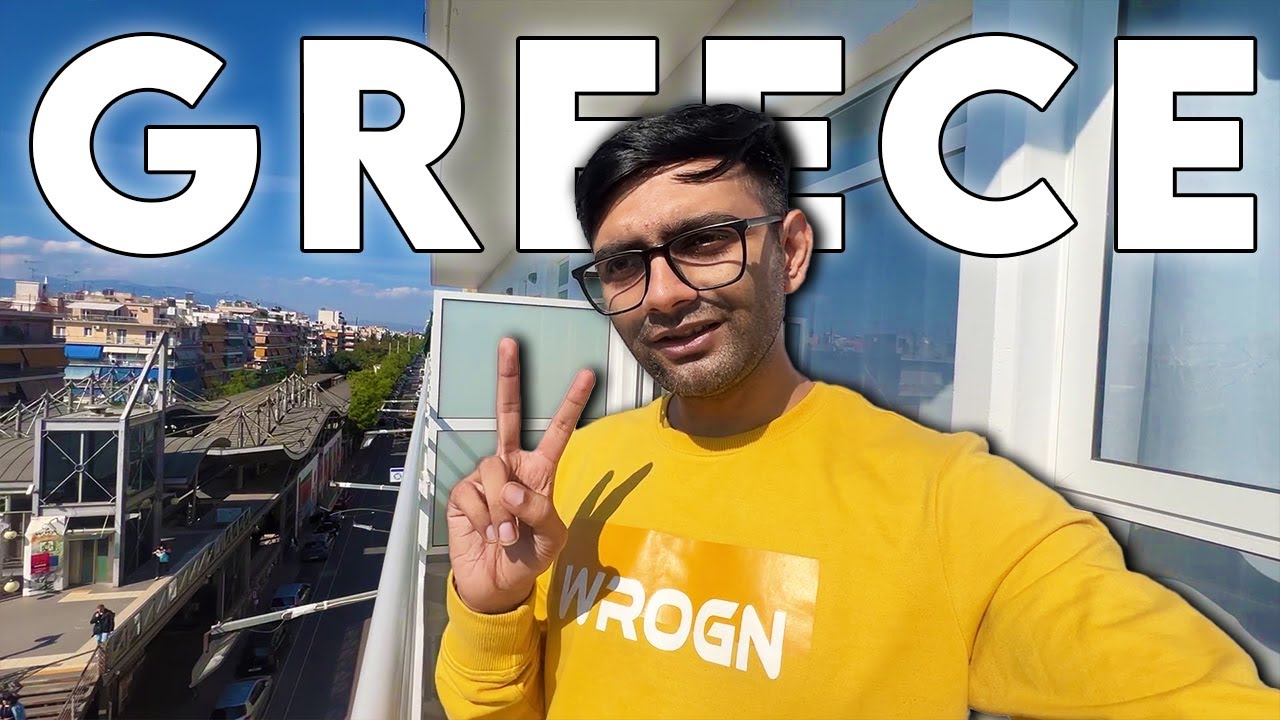 We Are in Greece, Athens Room Tour - Vlog 24