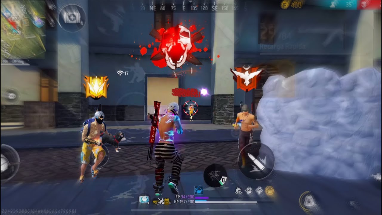 SOLO VS SQUAD Full Gameplay solitary player 🍀