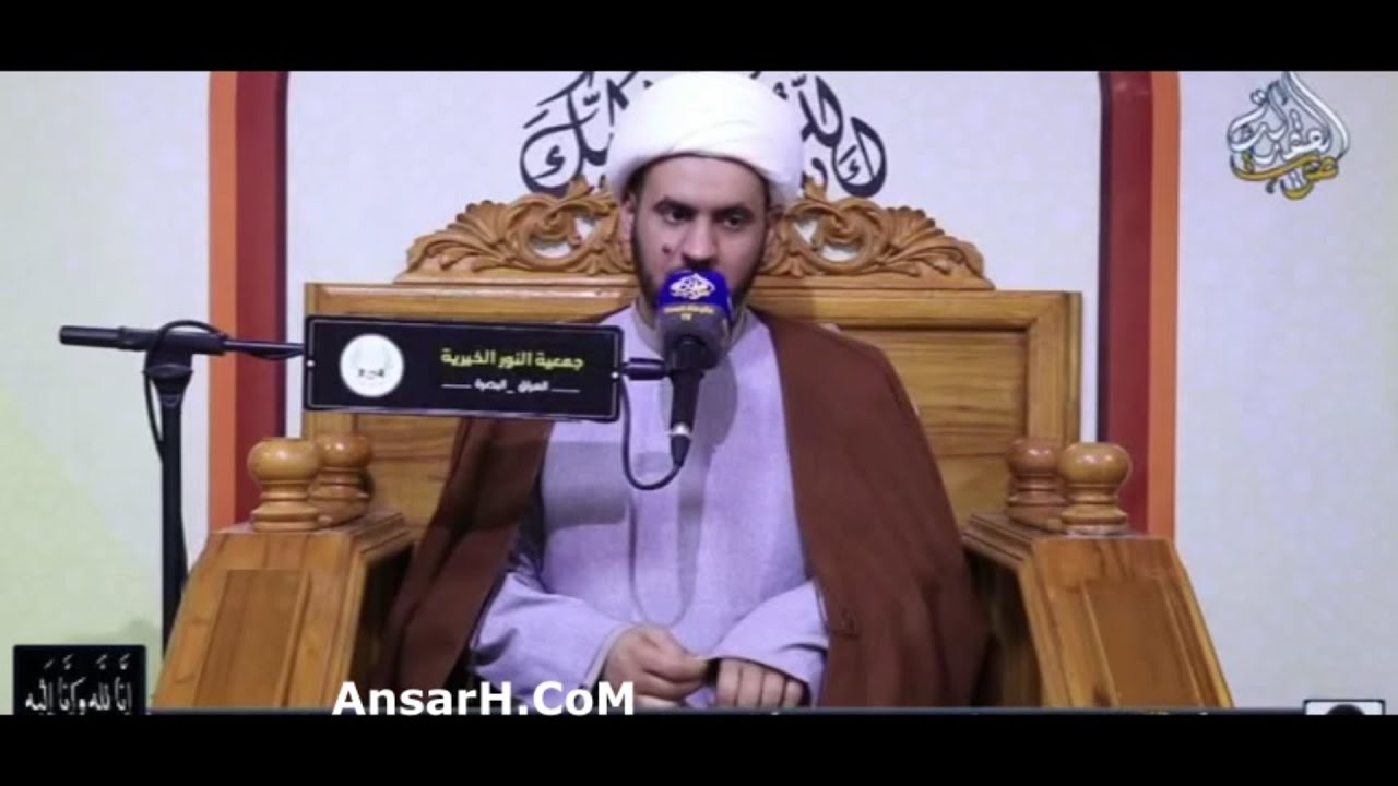 نعي طويل حول السيدة أم البنين (ع) الشيخ سلام العسكري ليلة 4 محرم 1446 هـ حسينية المنصوري البصرة
