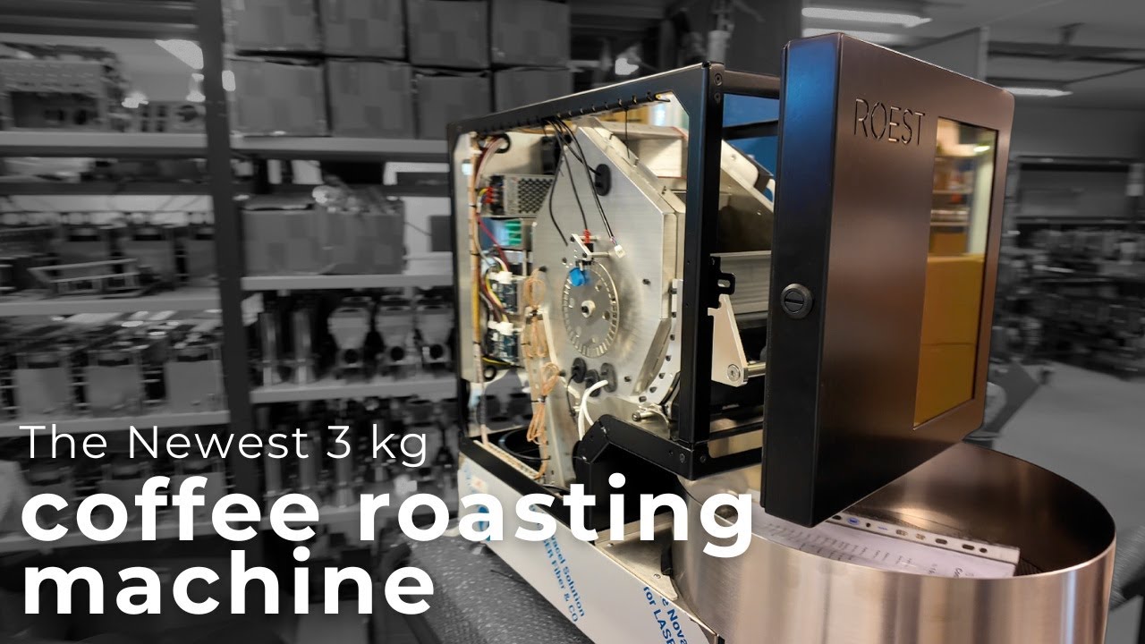 ROEST Factory Tour and P3000 coffee roaster inside look (part 1)