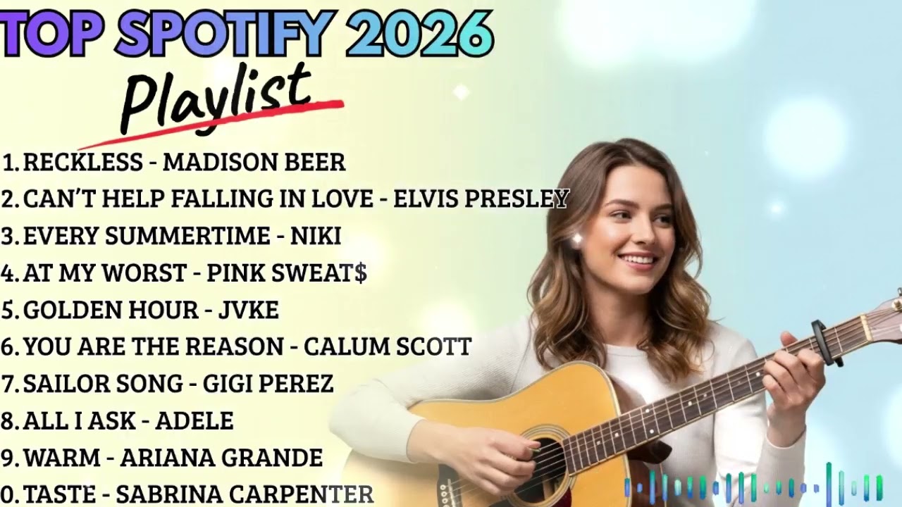 Best 2026 Acoustic Pop Covers ✨ Viral TikTok Hits Spotify Playlist Mix