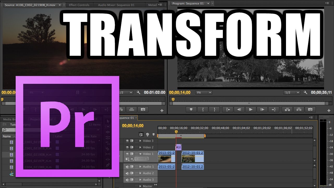 Adobe Premiere Pro - #13 Herramientas de transformación