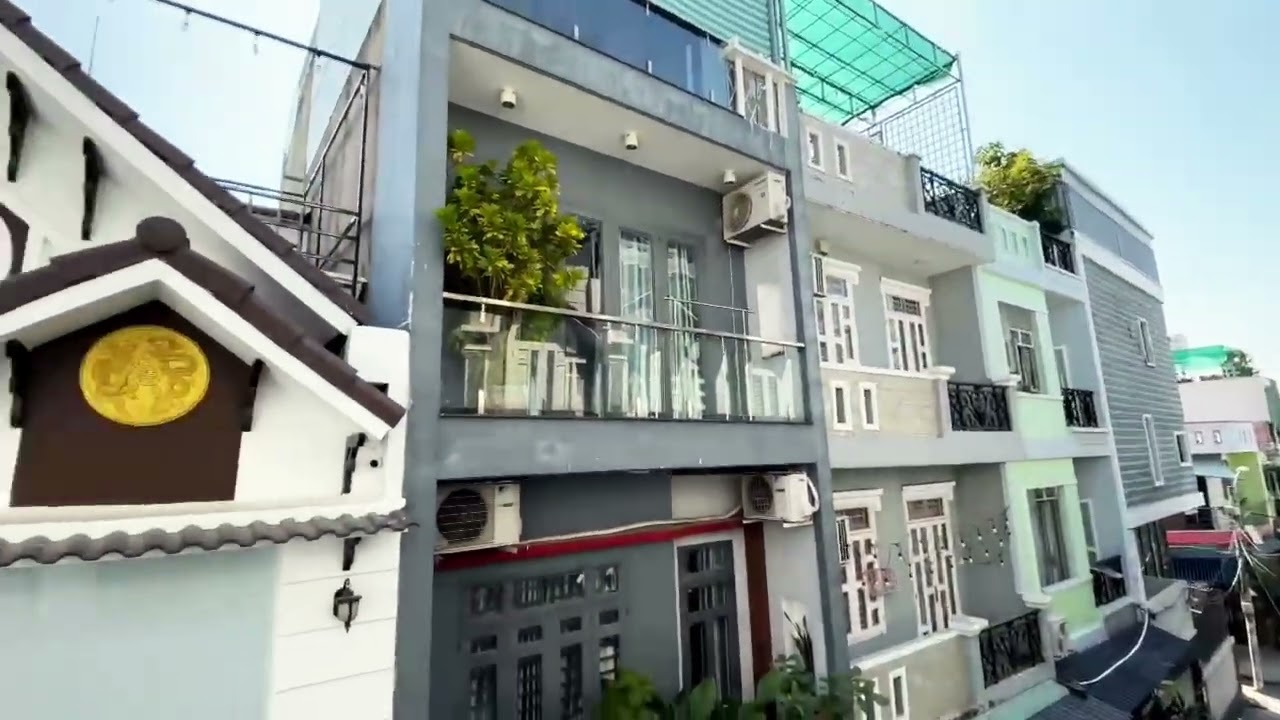 Nhà Bán Bình Tân Đường 3B 5.3mx11m Bình Hưng Hoà A 4 Tầng hẻm xe hơi tới nhà 6.35 Tỷ 