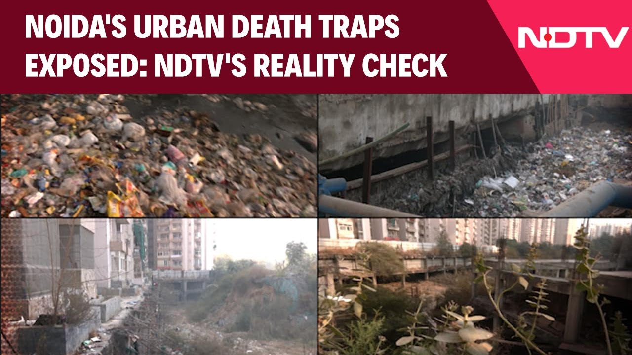 Noida Techie's Death | Noida's Urban Death Traps Exposed: NDTV's 24-Hour Reality Check