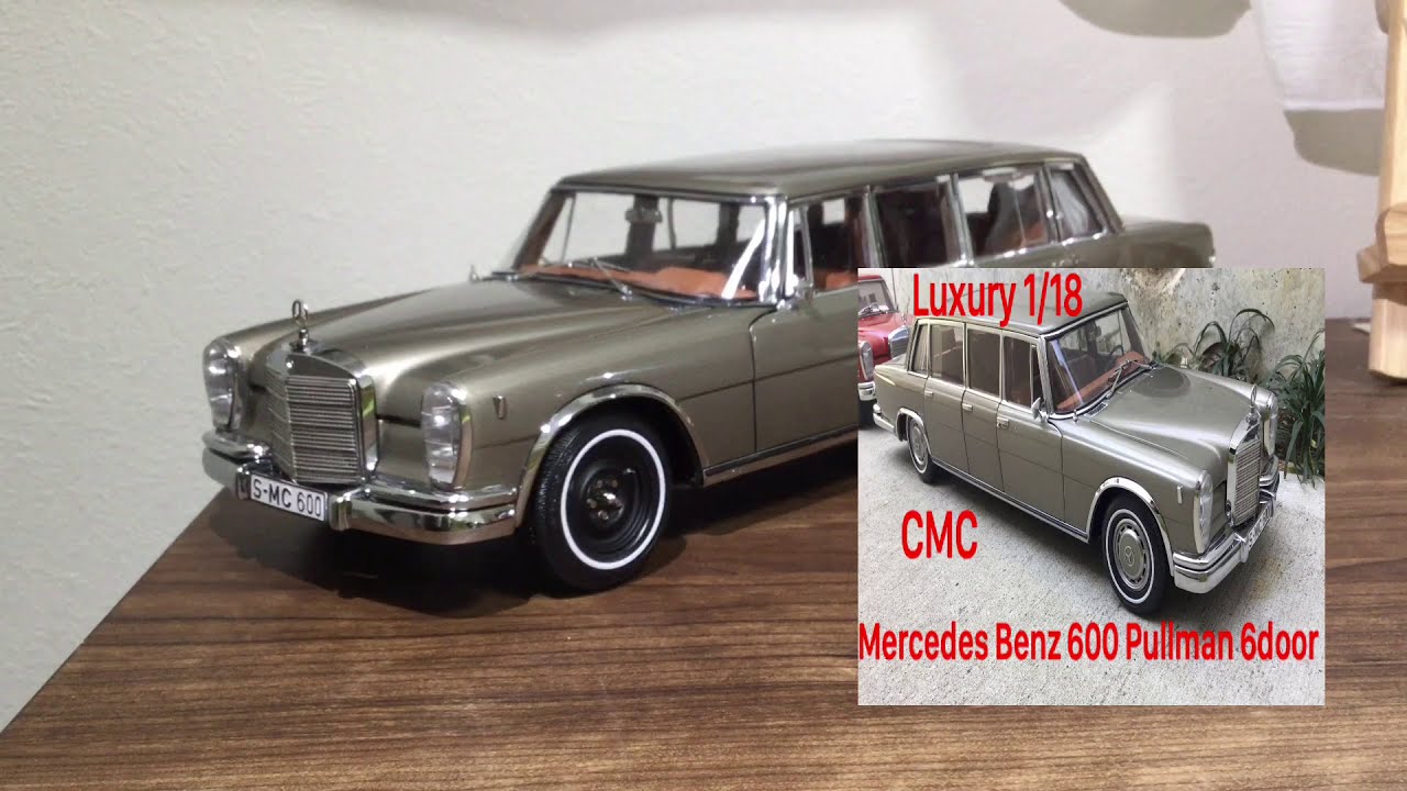 1/18 Mercedes Benz 600 Pullman 6door Sunroof GOLD CMC !!!!!