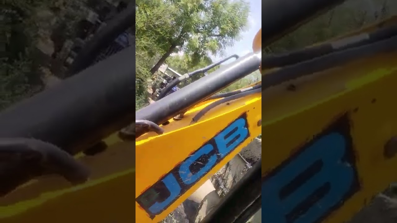 punhana ke nagar palika mein JCB Safai karya(2)