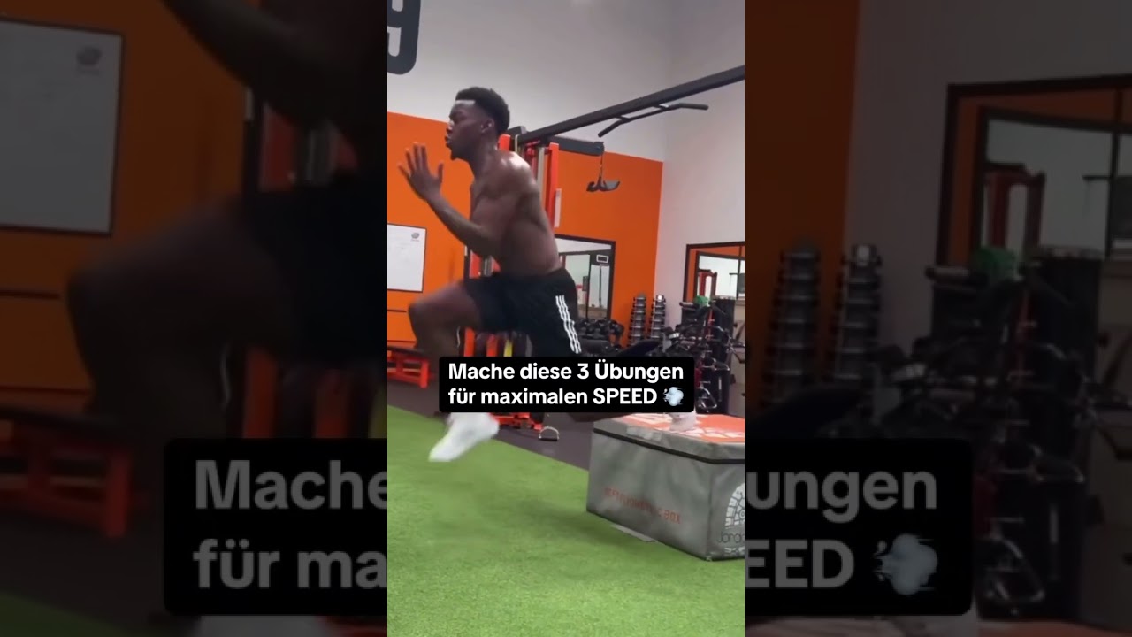 3 &Uuml;bungen f&uuml;r MAXIMALEN Speed! 💨⚡️⚽️ #fu&szlig;ball #tipps #schnelligkeit