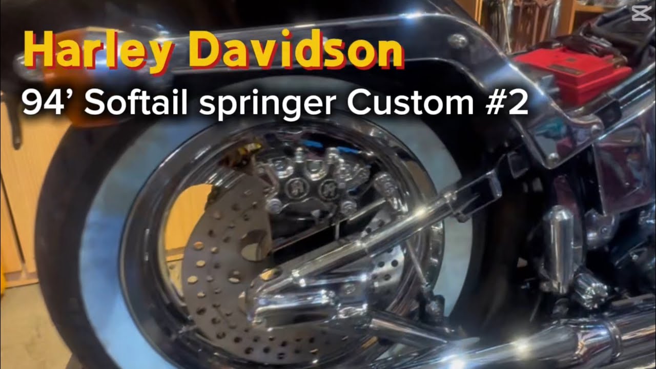 #할리데이비슨 #소프트테일  스프링거[풀 커스텀파츠 #2]#harley davidson#softail #springer #custom #오토바이 #커스텀 #바이크정비 