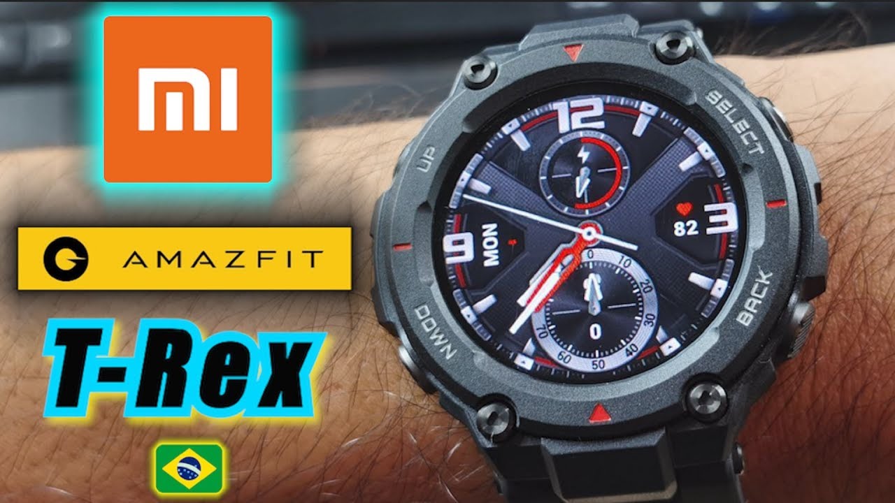 ★ Xiaomi Amazfit T-Rex - o Primeiro SmartWatch com Certificação Militar!!! ⚠️