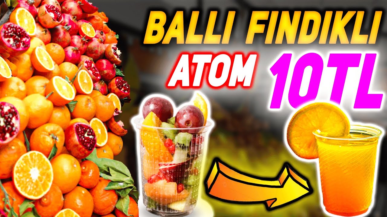 BU ATOMU İÇEN KENDİNDEN GEÇER ! BALLI FINDIKLI ATOMUN SIRRINI ÖĞRENDİK ! Diyarbakır Sokak Lezzetleri