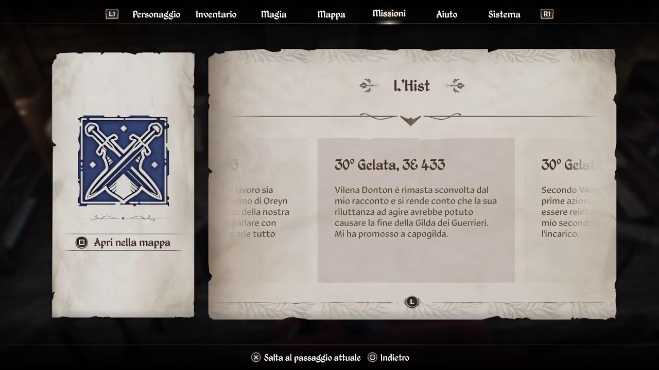 TESIV OBLIVION GILDA DEI GUARRIERI MISSIONI - PARTE DUE