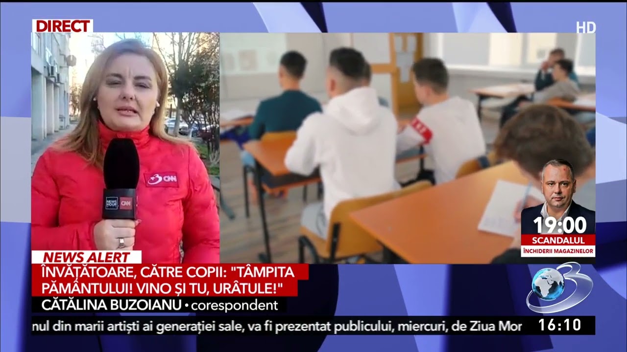 Învăţătoare înregistrată când ţipă şi jigneşte elevii în clasă în mod repetat: Tâmpita pământului,