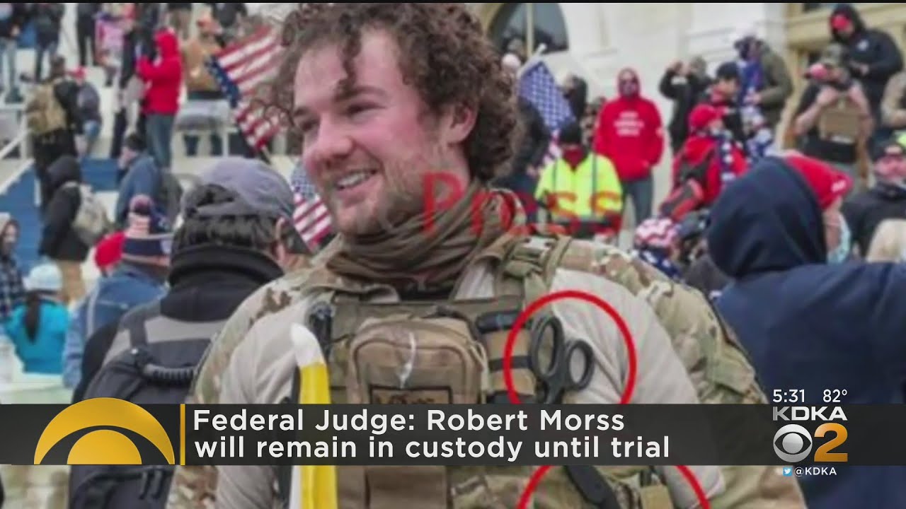Judge Denies Release Of Alleged Capitol Rioter Robert Morss