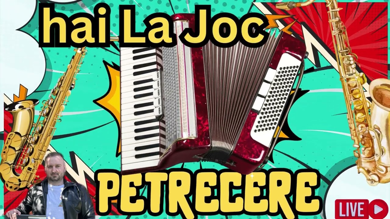 Hai la Joc Colaj💥Super Muzica De Petrecere💥Hore si Sarbe Acordeon💥Muzica Live Instrumental