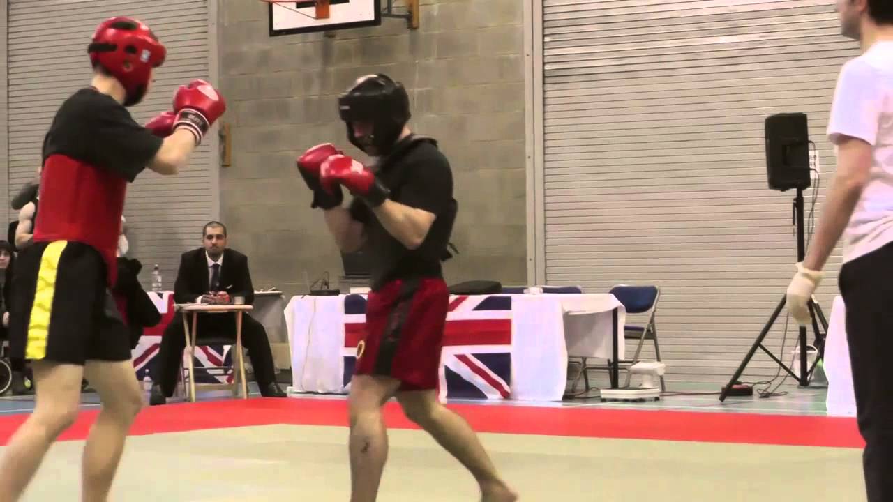 Robert Gissing V Mattis Schneider at The British San Shou Championships 2012