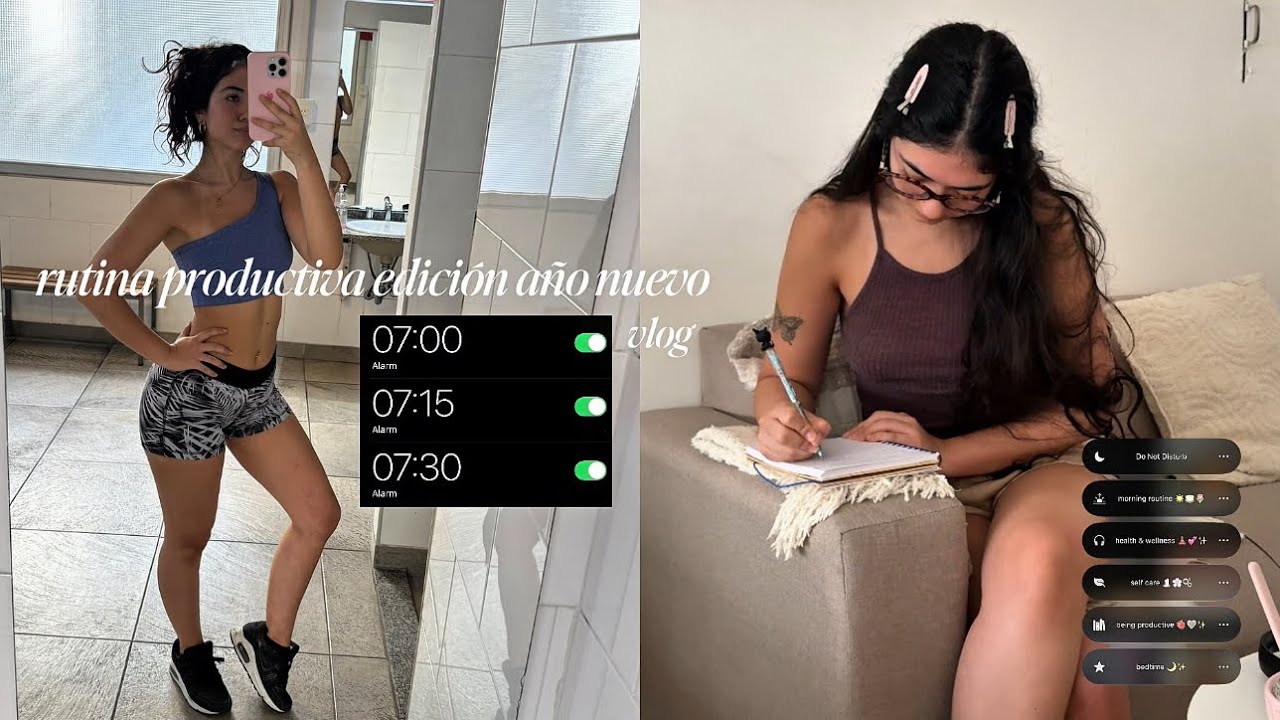 RUTINA PRODUCTIVA PARA EL 2026: Como prepararte para este nuevo año, vision board, hábitos y más!