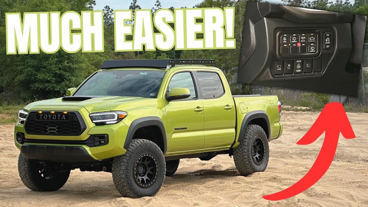 Easiest Way To Add Aftermarket LED Lights To Your Toyota Tacoma