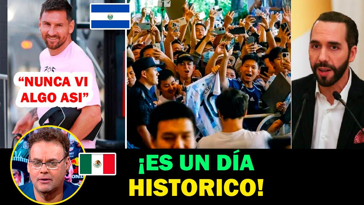 ¡SALVADOREÑOS NO PUEDEN CREER LO QUE GENERA MESSI EN EL SALVADOR!!