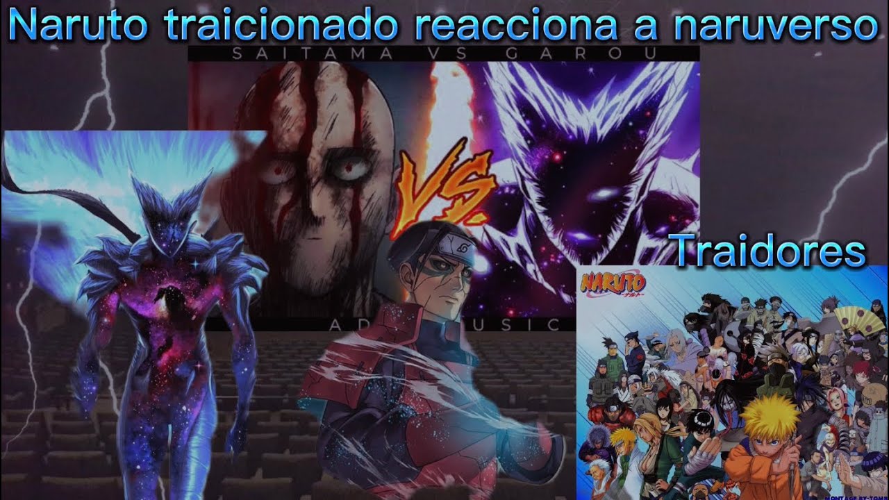 Capituló final de Naruto traicionado reacciona a Naruverso