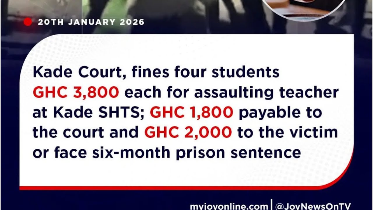 Justice Isn’t Cheap. ₵3,800 Each—For Beating A Teacher. Let This Be A Lesson.